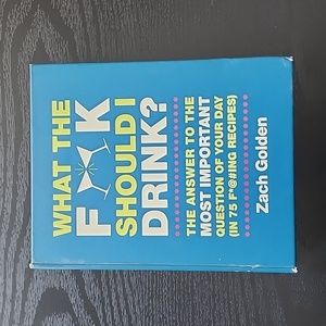 Novelty What the f&@% Should I be drink? Paperback Book